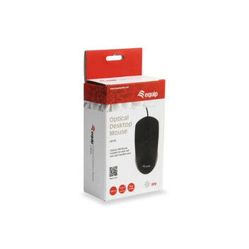 Equip Ratón Óptico 1000DPI Negro Equip Ratón Óptico 1000DPI Negro