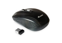 Equip Life Mini Ratón Óptico Inalámbrico 1600 DPI Negro