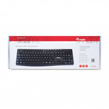 Equip Teclado USB Negro