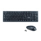 Teclado inalámbrico Equip 245221 QWERTY Español 100% Negro con ratón óptico 1200 DPI resistente a de Teclado inalámbrico Equip 245221 QWERTY Español 100% Negro con ratón óptico 1200 DPI resistente a de