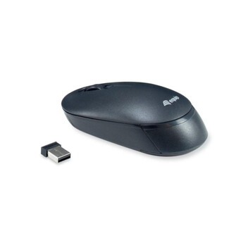 Teclado inalámbrico Equip 245221 QWERTY Español 100% Negro con ratón óptico 1200 DPI resistente a de Teclado inalámbrico Equip 245221 QWERTY Español 100% Negro con ratón óptico 1200 DPI resistente a de