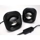 Equip Life Mini Altavoces 2.0 USB 6W Negro