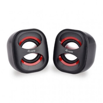 Equip Life Mini Altavoces 2.0 USB 6W Negro/Rojo Equip Life Mini Altavoces 2.0 USB 6W Negro/Rojo