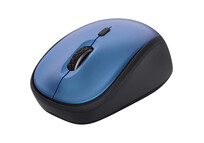 Trust Yvi+ Ratón Óptico Inalámbrico Silencioso Eco 1600DPI Azul