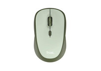 Ratón Trust inalámbrico 1600 DPI compacto ecológico Silent ajustable Verde