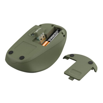 Ratón Trust inalámbrico 1600 DPI compacto ecológico Silent ajustable Verde Ratón Trust inalámbrico 1600 DPI compacto ecológico Silent ajustable Verde