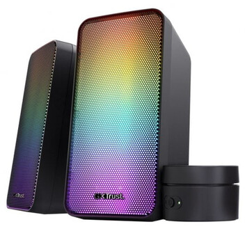 Trust Gaming GXT 611 WEZZ Juego de Altavoces con Iluminación RGB 2.0 12W Trust Gaming GXT 611 WEZZ Juego de Altavoces con Iluminación RGB 2.0 12W