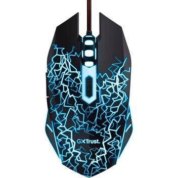 Trust Gaming GXT 783X Pack Ratón Óptico 4000DPI + Alfombrilla