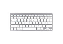 Trust Teclado Compacto Inalámbrico Plata