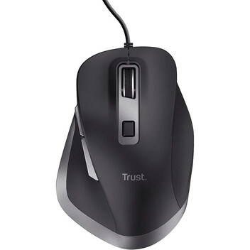 Trust Fyda Ratón Óptico Ergonómico Eco USB 5000DPI Negro Trust Fyda Ratón Óptico Ergonómico Eco USB 5000DPI Negro