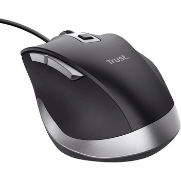Trust Fyda Ratón Óptico Ergonómico Eco USB 5000DPI Negro Trust Fyda Ratón Óptico Ergonómico Eco USB 5000DPI Negro