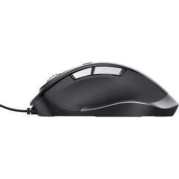 Trust Fyda Ratón Óptico Ergonómico Eco USB 5000DPI Negro Trust Fyda Ratón Óptico Ergonómico Eco USB 5000DPI Negro