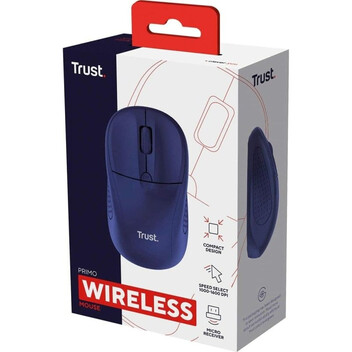 Trust Primo Ratón Inalámbrico 1600DPI Azul Trust Primo Ratón Inalámbrico 1600DPI Azul