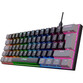Trust GXT 867 Acira 60 Teclado Gaming Mecánico 60% RGB Switch Outemu Red Negro