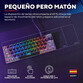Trust GXT 867 Acira 60 Teclado Gaming Mecánico 60% RGB Switch Outemu Red Negro