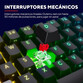 Trust GXT 867 Acira 60 Teclado Gaming Mecánico 60% RGB Switch Outemu Red Negro