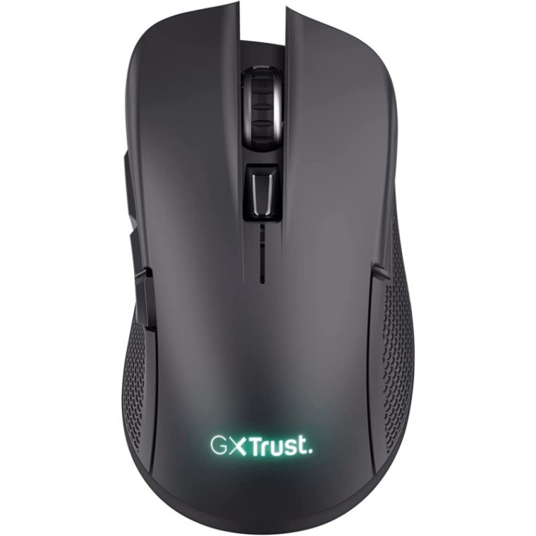 Trust GXT 923W YBAR Ratón Gaming Inalámbrico 7200DPI Negro