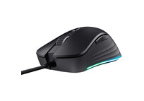 Trust GXT924 YBAR Plus Ratón Gaming RGB 25600 DPI Negro