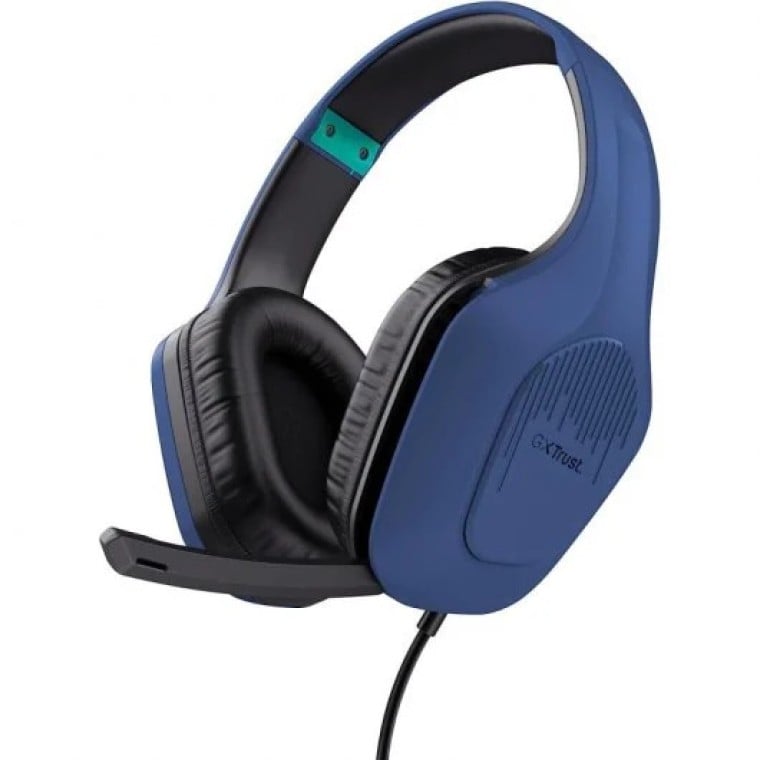 Trust GXT 415B Zirox Auriculares Gaming Multiplataforma Azules