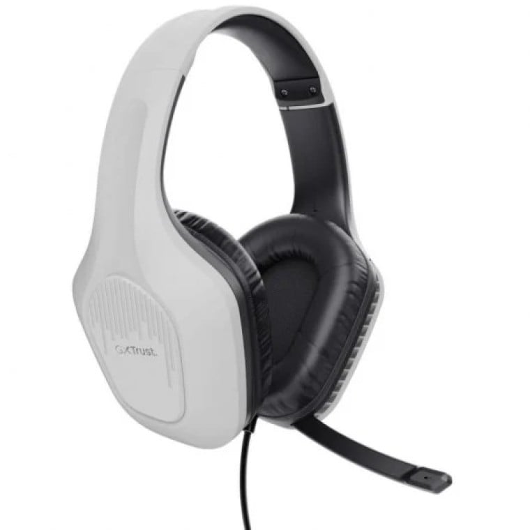 Trust GXT 415PS Zirox Auriculares Gaming Jack 3.5 para PC/PS4/PS5/Xbox Series Blancos