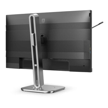 Monitor Philips 24B2G5200/00 23.8" FullHD 100Hz IPS USB 3.2 Altavoces Ajuste Altura VESA Antracita