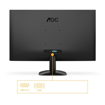 Monitor AOC 24″ 1080p 100Hz VA Adaptive Sync sin marco Flicker Free Low Blue Light