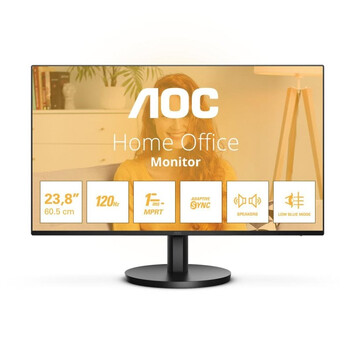 Monitor AOC 24B3QA2 23.8" FullHD 120Hz IPS Adaptive Sync Altavoces VESA FlickerFree Monitor AOC 24B3QA2 23.8" FullHD 120Hz IPS Adaptive Sync Altavoces VESA FlickerFree