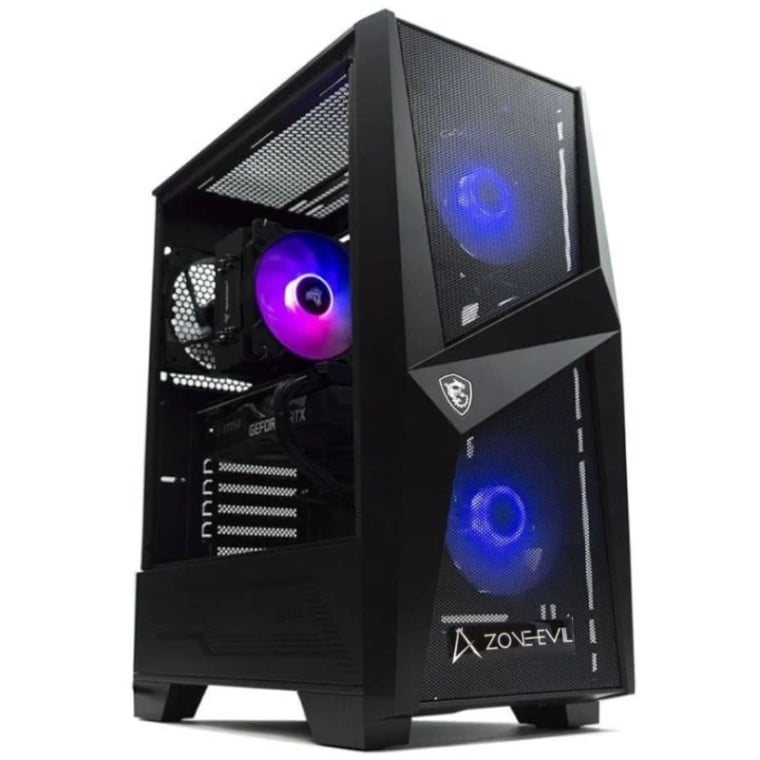 Zone Evil Intel Core i5-13400F/16GB/1TB SSD/RTX 4070/Wifi Negro