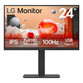 Monitor LG 23.8″ 1080p 100Hz IPS Altura Regulable USB-C Altavoces DisplayPort Monitor LG 23.8″ 1080p 100Hz IPS Altura Regulable USB-C Altavoces DisplayPort