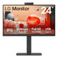 Monitor LG 23.8″ 1080p 100Hz IPS USB-C HDMI Altavoces Webcam Micrófono Ajuste Altura Flicker Free Monitor LG 23.8″ 1080p 100Hz IPS USB-C HDMI Altavoces Webcam Micrófono Ajuste Altura Flicker Free