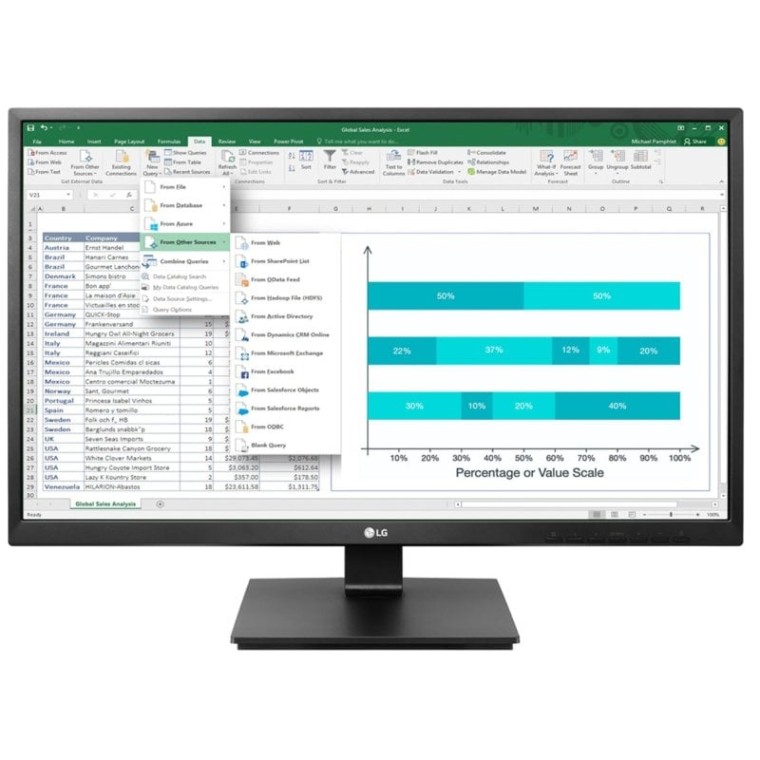 LG 24BK55YP-I 23.8" LED IPS FullHD