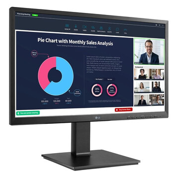 Monitor LG 24BP75CP-B 23.8" LED IPS FullHD USB-C Webcam Regulable en Altura Monitor LG 24BP75CP-B 23.8" LED IPS FullHD USB-C Webcam Regulable en Altura