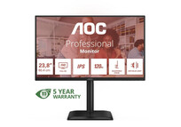 Monitor AOC 24E4U 23.8" LED IPS Full HD 120Hz Ajuste altura FreeSync USB Altavoces