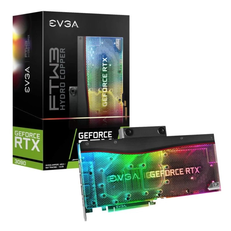 EVGA GeForce RTX 3090 FTW3 ULTRA HYDRO COPPER GAMING 24GB GDDR6X