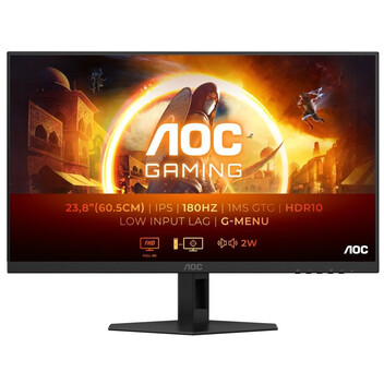 Monitor AOC 24G4XE 23.8" LED Fast IPS FullHD 180Hz G-Sync Compatible