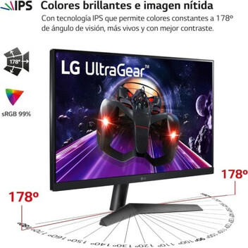 LG UltraGear 24GN60R-B 23.8" LED IPS FullHD 144Hz FreeSync Premium LG UltraGear 24GN60R-B 23.8" LED IPS FullHD 144Hz FreeSync Premium