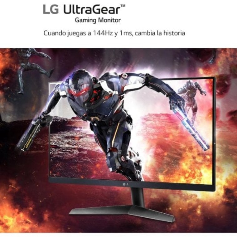 LG UltraGear 24GN60R-B 23.8" LED IPS FullHD 144Hz FreeSync Premium