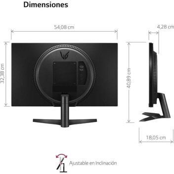 LG UltraGear 24GN60R-B 23.8" LED IPS FullHD 144Hz FreeSync Premium LG UltraGear 24GN60R-B 23.8" LED IPS FullHD 144Hz FreeSync Premium