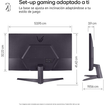 Monitor LG UltraGear 24GS50F-B 23.7" LED VA FullHD 180Hz FreeSync