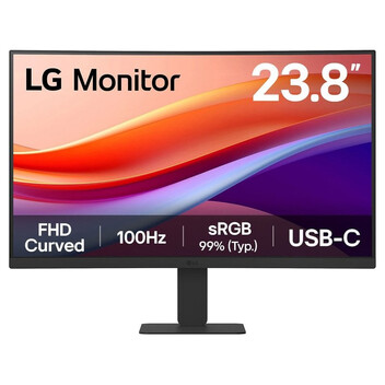 Monitor LG 24U421A-B 23.8" VA FullHD 100Hz HDR10 Curvo