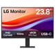 Monitor LG 24U421A-B 23.8" VA FullHD 100Hz HDR10 Curvo