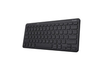 Teclado Trust Lyra compacto inalámbrico QWERTY ES triple conexión USB-C batería 12 meses