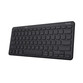 Teclado Trust Lyra compacto inalámbrico QWERTY ES triple conexión USB-C batería 12 meses Teclado Trust Lyra compacto inalámbrico QWERTY ES triple conexión USB-C batería 12 meses