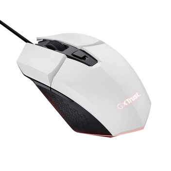 Trust GXT 109 Felox Ratón Gaming Iluminado USB 6400 DPI Blanco Trust GXT 109 Felox Ratón Gaming Iluminado USB 6400 DPI Blanco
