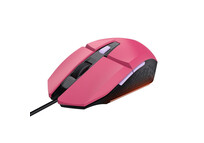 Trust GXT 109 Felox Ratón Gaming Iluminado USB 6400 DPI Rosa
