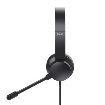 Trust Ayda On Ear Auriculares USB con Micrófono Negros Trust Ayda On Ear Auriculares USB con Micrófono Negros