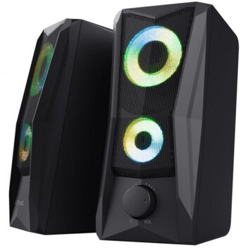 Trust GXT 606 JAVV Juego de Altavoces 2.0 RGB 12W Negros Trust GXT 606 JAVV Juego de Altavoces 2.0 RGB 12W Negros