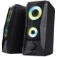 Trust GXT 606 JAVV Juego de Altavoces 2.0 RGB 12W Negros