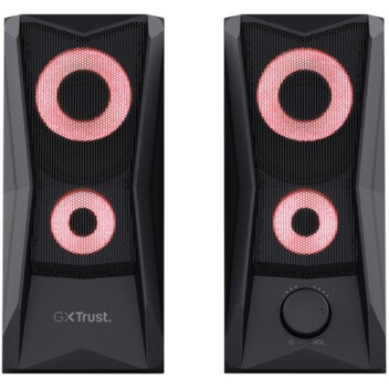 Trust GXT 606 JAVV Juego de Altavoces 2.0 RGB 12W Negros Trust GXT 606 JAVV Juego de Altavoces 2.0 RGB 12W Negros