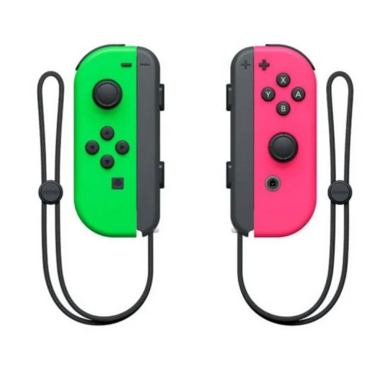 Nintendo Switch Joy-Con Set Izquierda/Derecha Verde Neón/Rosa Neón